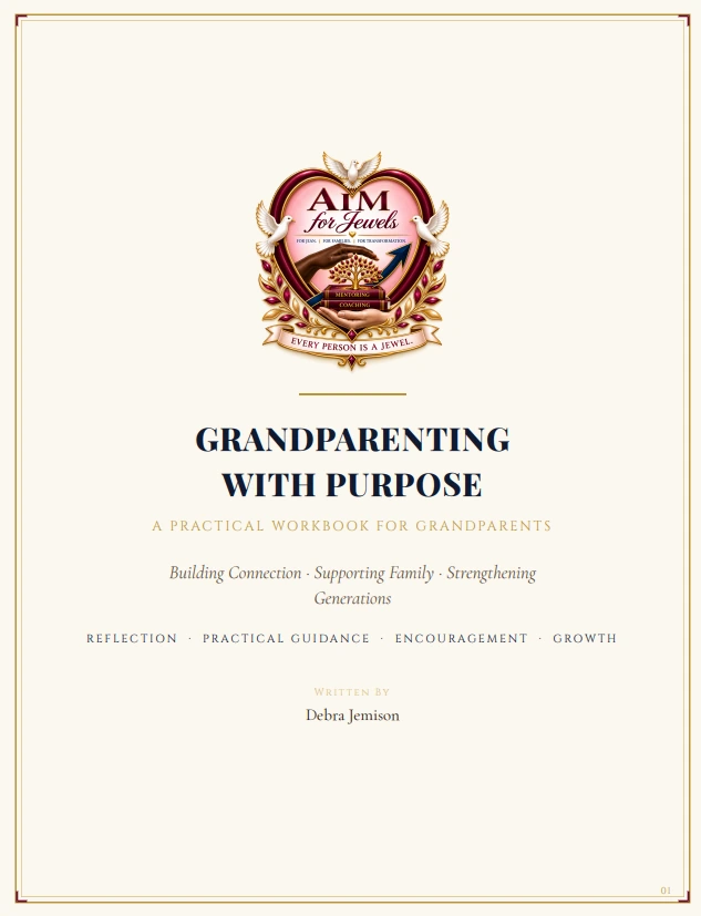 Cover of Grandparenting with Purpose, a practical workbook for grandparents